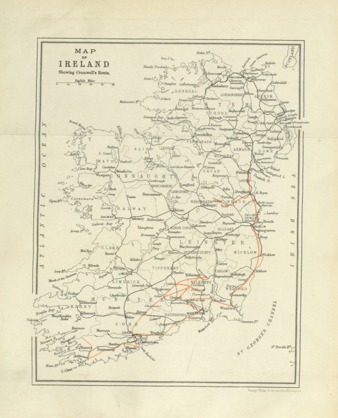 Cromwell in Ireland, a history of Cromwell's Irish Campaign ... with map, plans and illustrations